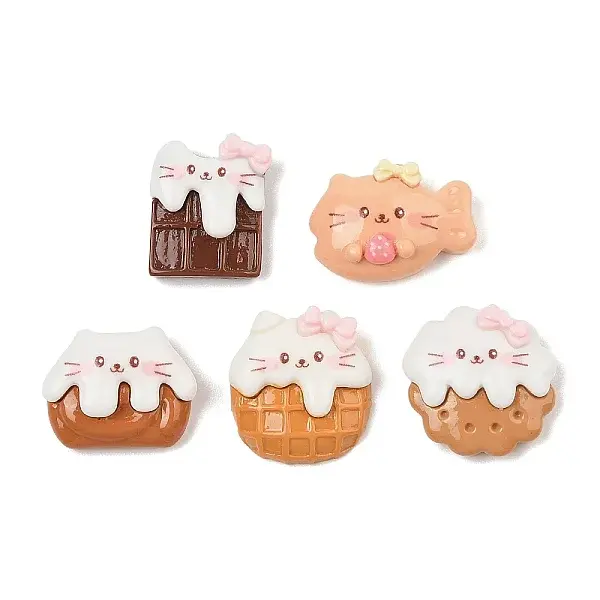 Opaque Cartoon Resin Cabochons