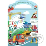 Moje maľovanky na cesty: Doprava (aktivity / vymaľovanky / samolepky) - kniha z kategorie Omalovánky, vystřihovánky, papír