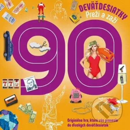 Deväťdesiatky - spoločenská hra - hra z kategorie Party hry