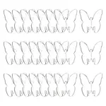 24Pcs Acrylic Wine Glass Charms