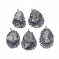 Natural Quartz Big Pendants