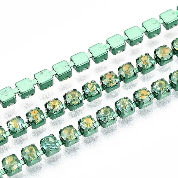 Iron Rhinestone Cup Chains