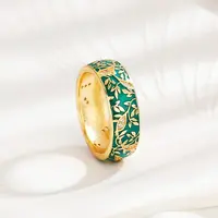 Brass Micro Pave Cubic Zirconia Finger Rings