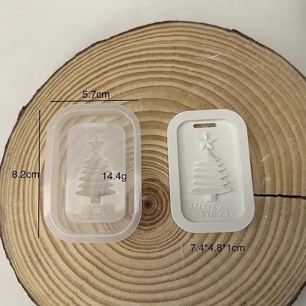 DIY Christmas Theme Pendant Silicone Molds