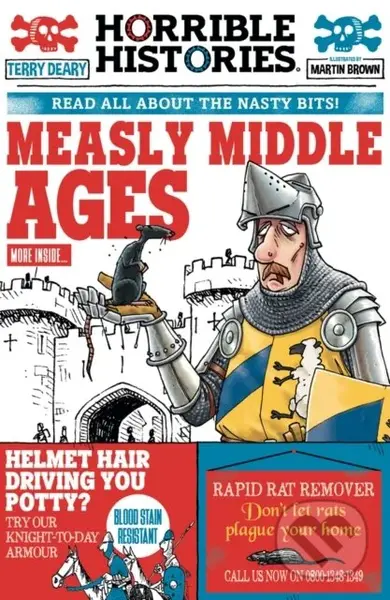 Measly Middle Ages (newspaper edition) - Terry Deary - kniha z kategorie Pro děti