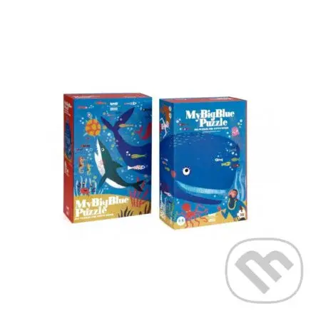 Modrá kamarátka - puzzle z kategorie 15 - 60 dílků