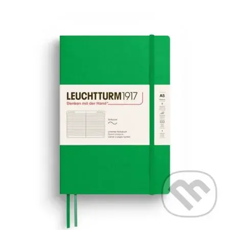 Leuchtturm1917 Zápisník Spring Leaf Softcover A5 linkovaný