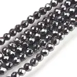 Non-Magnetic Synthetic Hematite Beads Strands