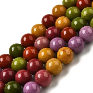 Dyed Natural Malaysia Jade Beads Strands