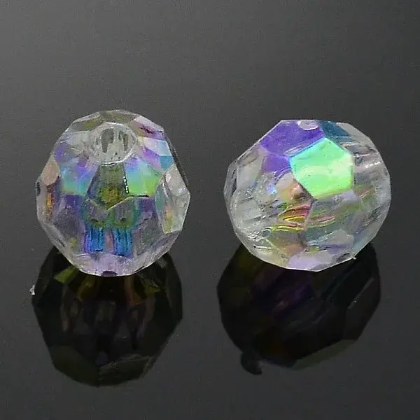 Eco-Friendly Transparent Acrylic Beads
