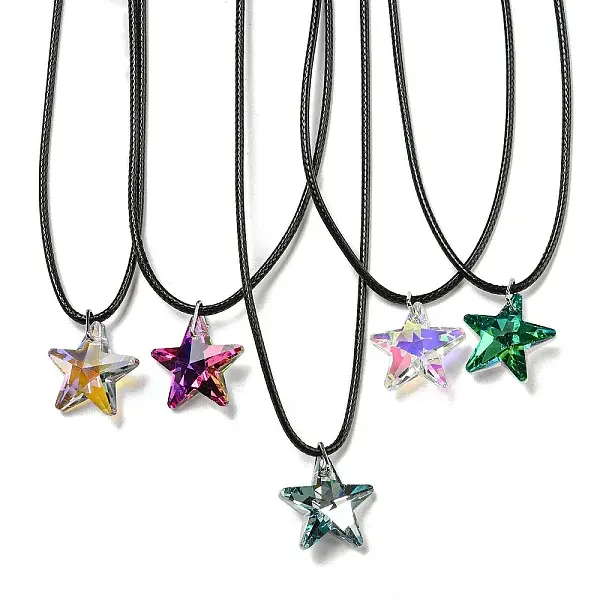 Waxed Cord Necklaces