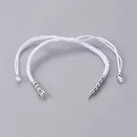 Nylon Cord Braided Bead Bracelets Making