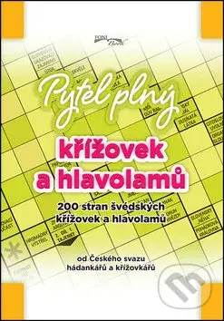 Pytel plný křížovek a hlavolamů (200 stran švédských křížovek a hlavolamů) - kniha z kategorie Švédské křížovky pro dospělé