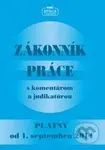 Zákonník práce s komentárom a judikatúrou (Platný od 1. septembra 2014) - kniha z kategorie Personalistika