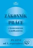 Zákonník práce s komentárom a judikatúrou (Platný od 1. septembra 2014) - kniha z kategorie Personalistika