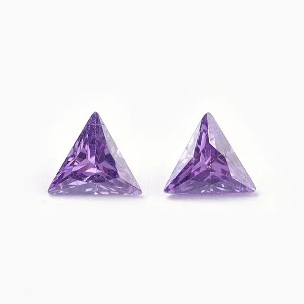 Cubic Zirconia Pointed Back Cabochons