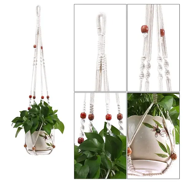 Cotton Macrame Plant Hangers