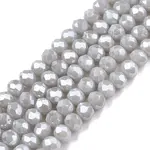 Electroplate Glass Beads Strands