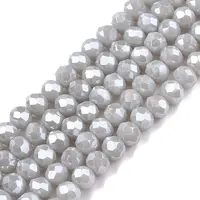 Electroplate Glass Beads Strands