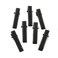 (Defective Closeout Sale: Scratch)Iron Alligator Hair Clips Findings