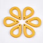 Painted Poplar Wood Pendants