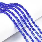 Electroplate Glass Beads Strands