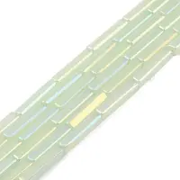 Electroplate Glass Beads Strands