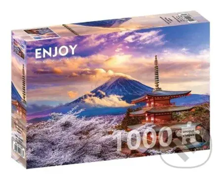 Hora Fudži na jaře, Japonsko