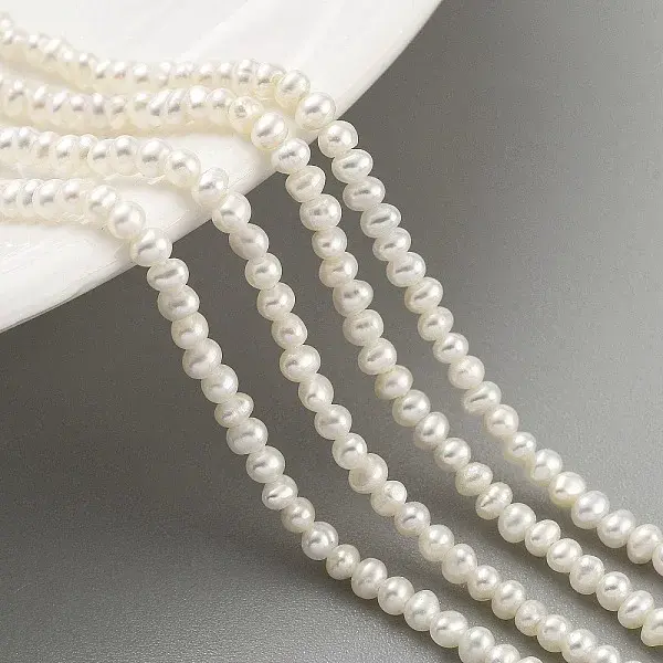 Natural Cultured Freshwater Pearl Beads Strands
