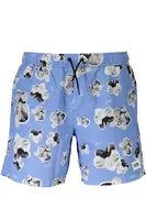 Modré pánske kúpacie kraťasy Karl Lagerfeld