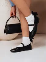 Dámske balerínky ELLICAN čierne