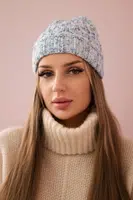 Kesi Čapica s fleece Melisa K241 modrá