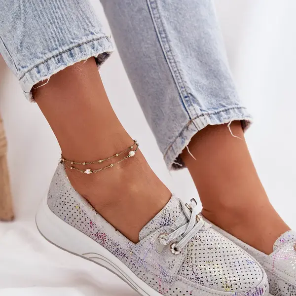 Semišové Poltopánky Z Prírodnej Kože Na Platforme Artiker