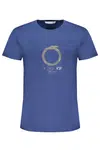 TRUSSARDI MEN'S SHORT SLEEVED T-SHIRT BLUE