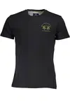 LA MARTINA MEN'S SHORT SLEEVE T-SHIRT BLACK