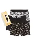 Celio Gift set of gold brick boxers, 3pcs - Men's
