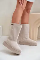 BIG STAR SHOES Vysoké Snehové Topánky Na Platforme Big Star