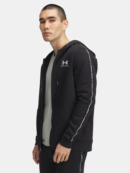 Men's sweatshirt Under Armour UA Icon Fleece FZ Taping - Men's