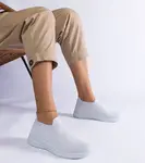 D/CEO White trainers Justar