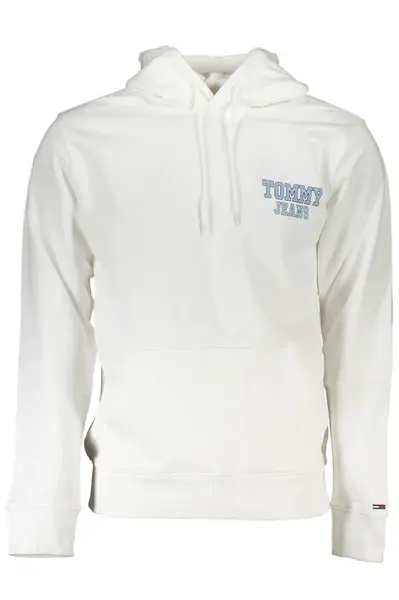 Biela mikina Tommy Hilfiger s kapucňou