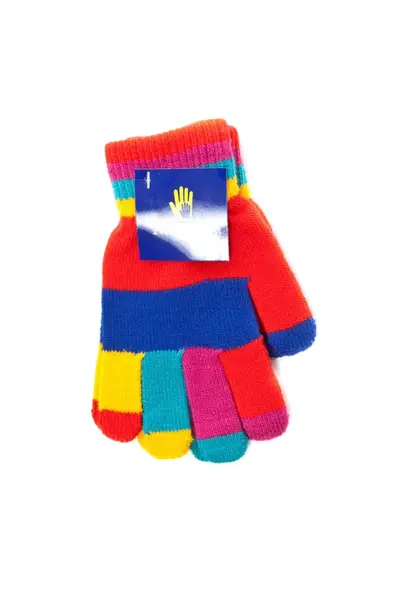 Farebné detské rukavice