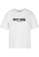 Women's Hot Girl Diagnosis T-shirt white