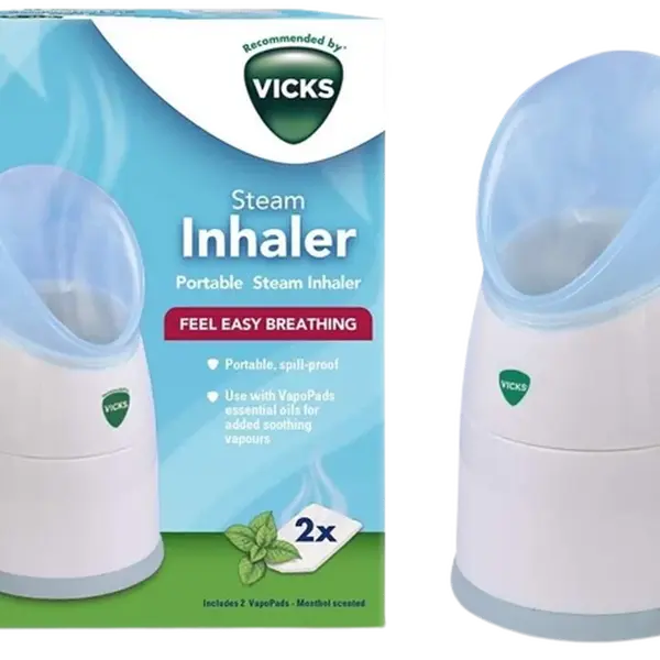 VICKS 1300 Parní inhalátor s 2 náhradními náplněmi