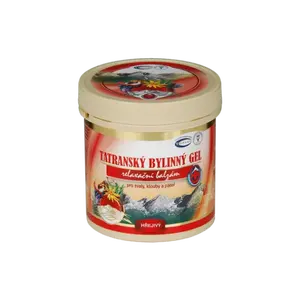TOPVET Tatranský bylinný gel hřejivý 250 ml