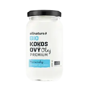 ALLNATURE BIO Kokosový olej Premium 1000 ml
