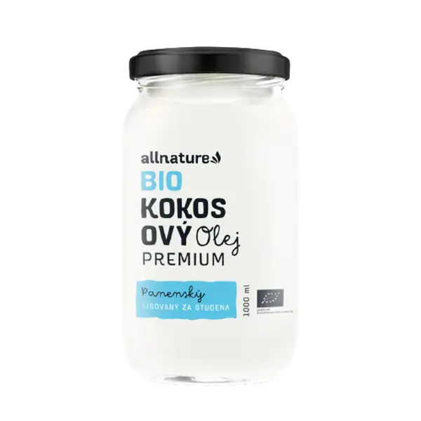 ALLNATURE BIO Kokosový olej Premium 1000 ml
