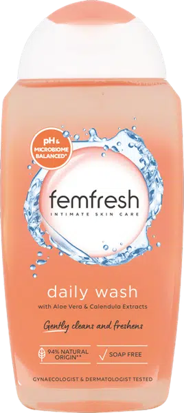 FEMFRESH Intimní mycí emulze Daily - s aloe vera 250 ml