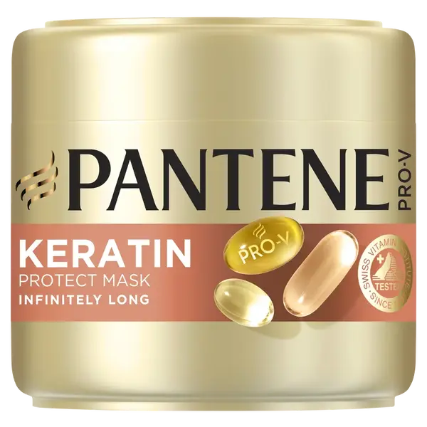 PANTENE Pro-V Infinite Lengths Keratin Protect maska pro dlouhé slabé vlasy 300 ml