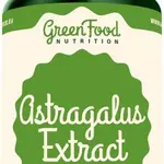 GREENFOOD NUTRITION Astragalus Extract 90 kapslí