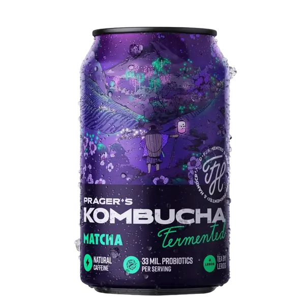PRAGER'S Kombucha Matcha 330 ml